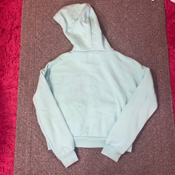Charlotte Russe Refuge Athletics Turquoise Hoodie - Picture 5 of 5